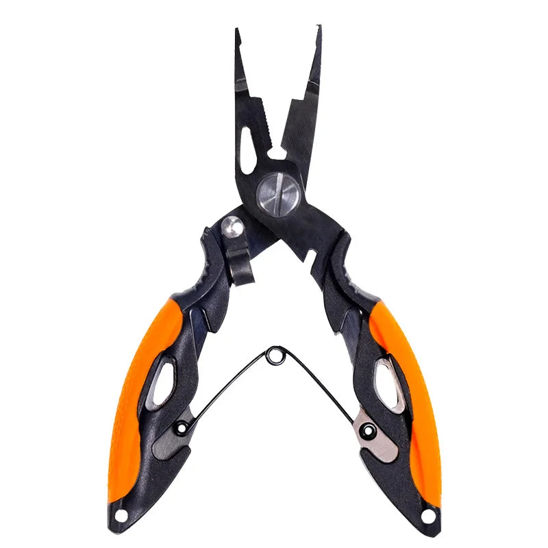 Multifunction Fishing Pliers Tools Accessories for Goods Winter Tackle Pliers Vise Knitting Flies Scissors Braid Set Fish Tongs - Smarsty