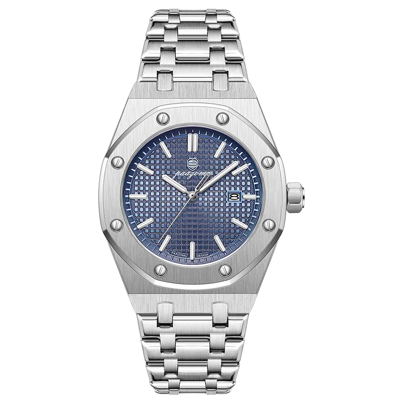 Luxury Waterproof Quartz Watch with Luminous Date Feature - Smarsty