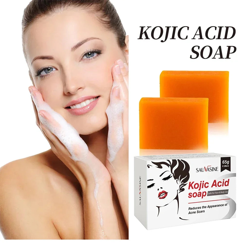 Handmade Kojic Acid Soap for Brightening Skin Exfoliation - Smarsty