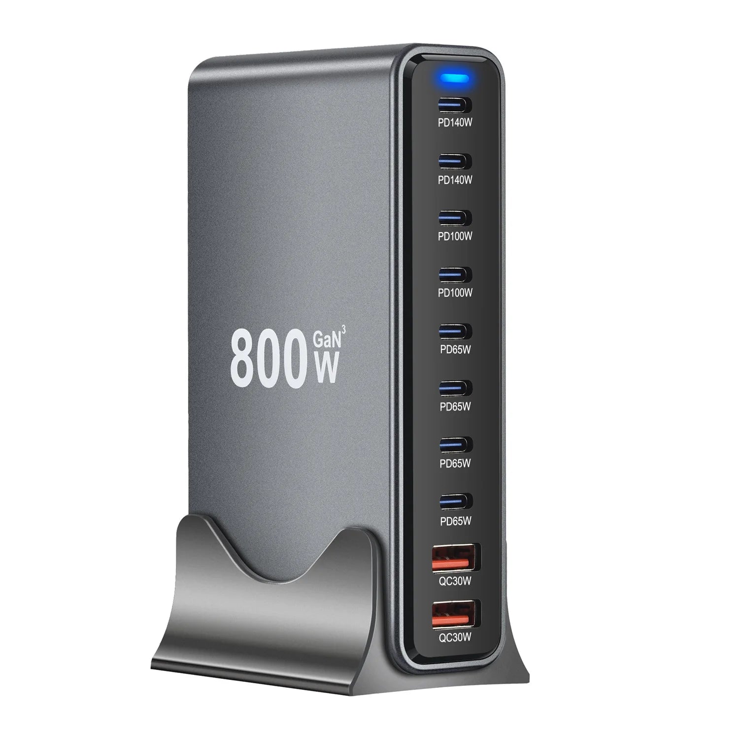 GaN 800W Desktop USB C Charger PD3.1 Fast Charge Pro - Smarsty