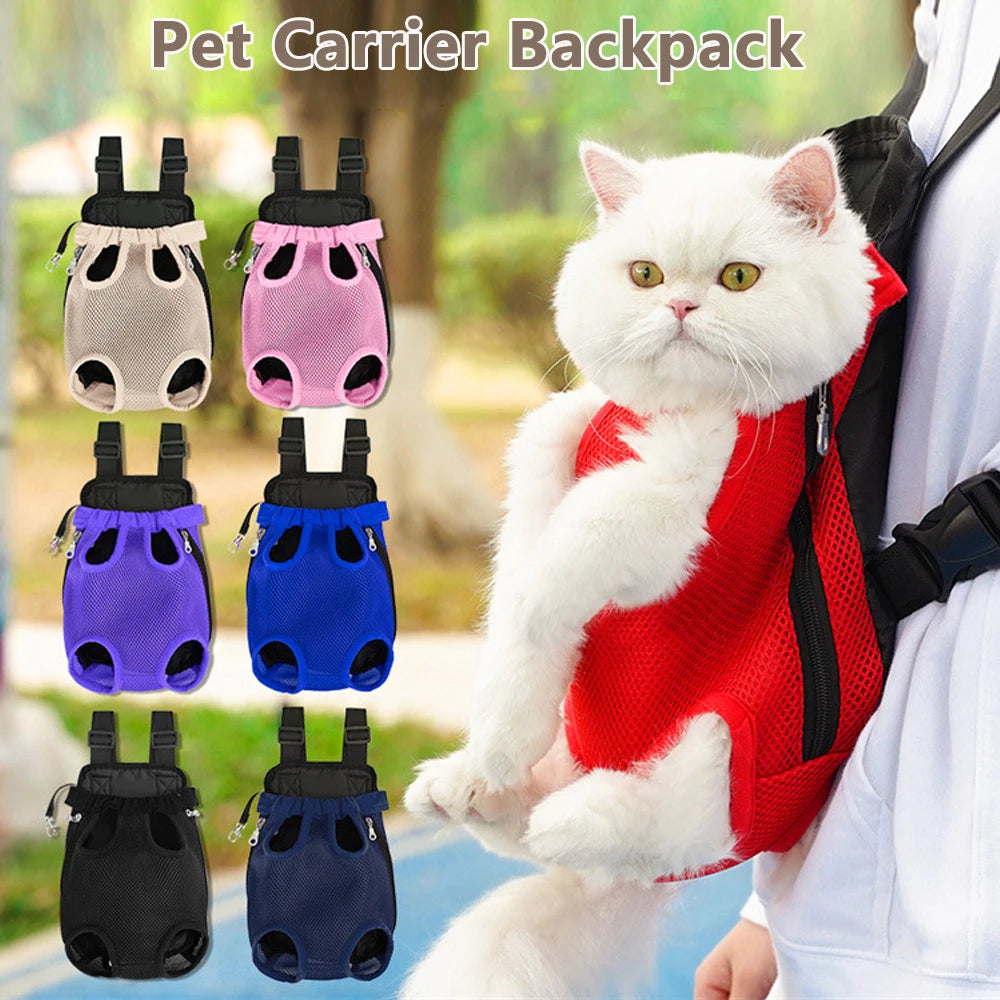 Adjustable Pet Carrier Backpack for Travel and Hiking - Smarsty