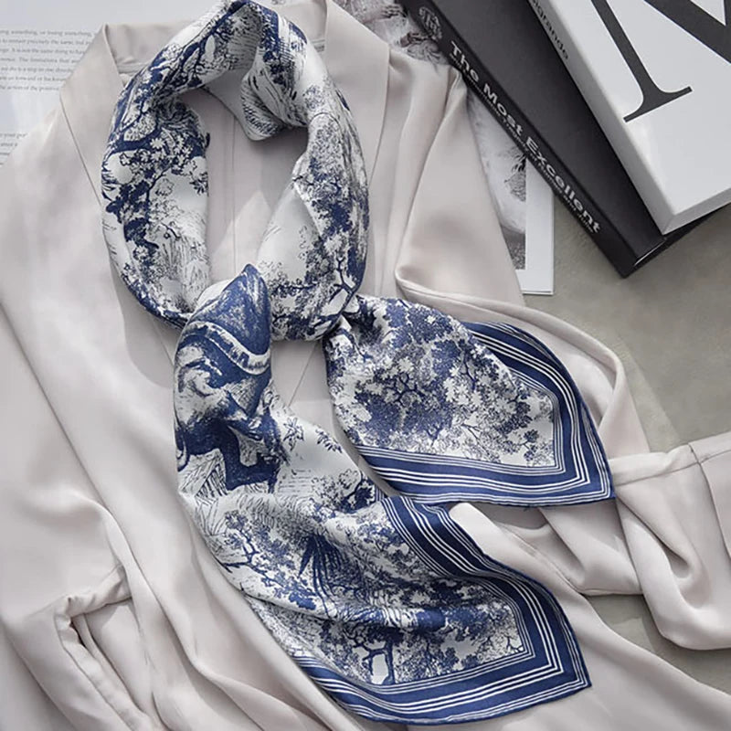 Luxury Women's Spring Scarf Soft Polyester Shawl - Smarsty