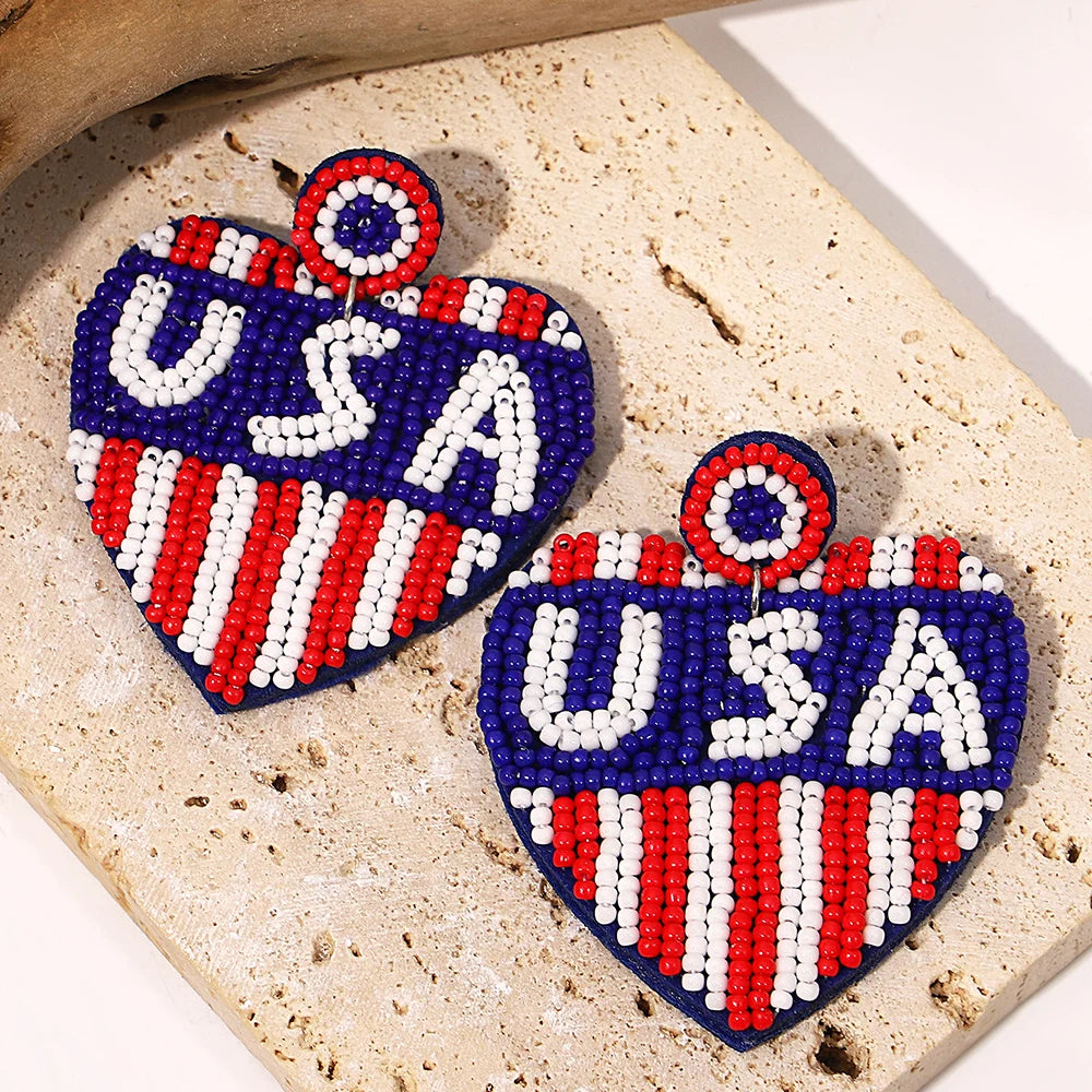 Handmade Bohemian Starfish Drop Earrings for Women - Smarsty