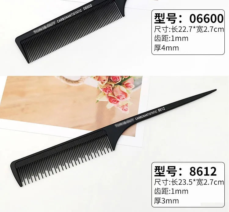 Professional Stainless Steel Hair Tail Comb for Salon Styling - Smarsty