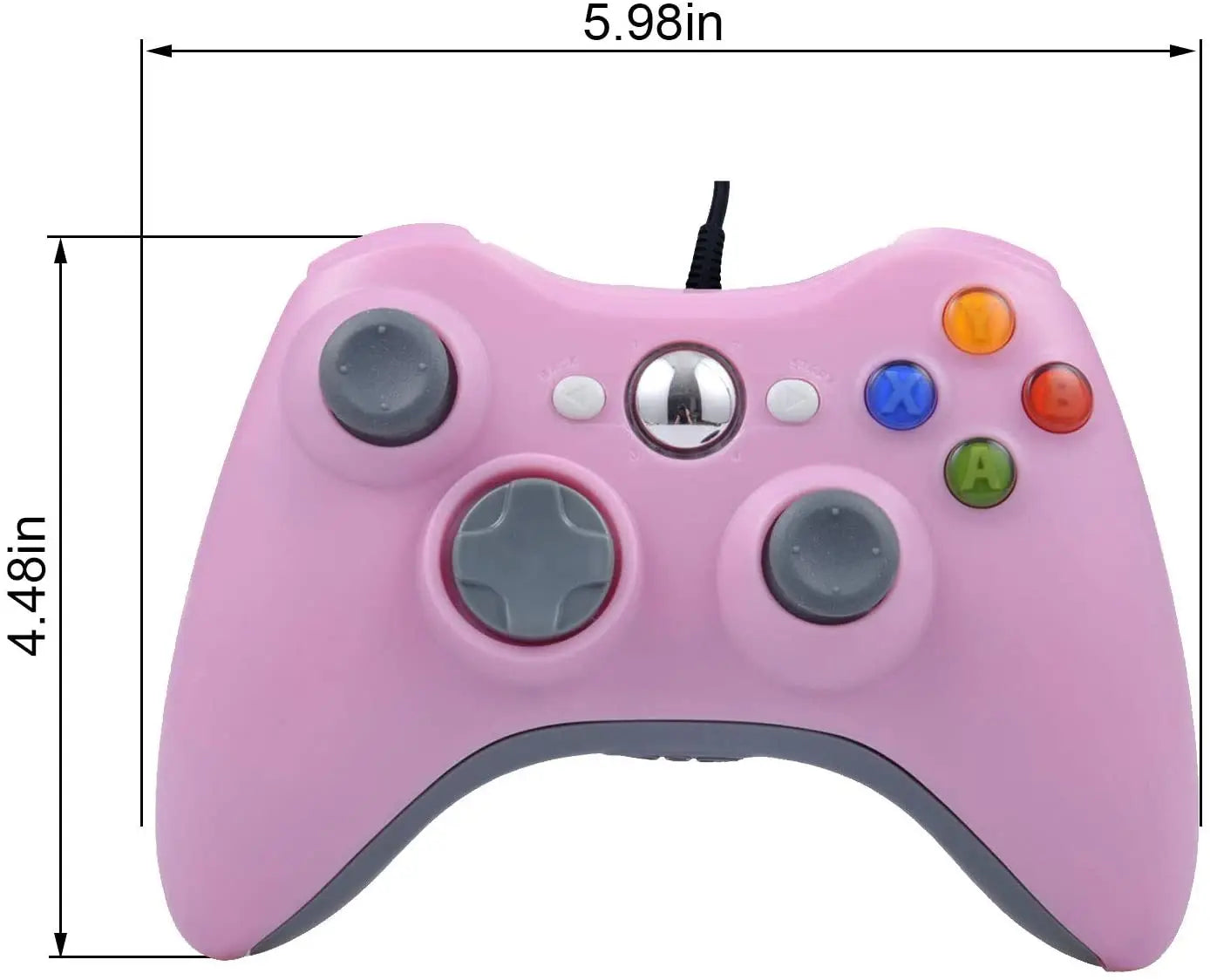USB Wired Game Controller for Xbox 360 with Enhanced Precision - Smarsty
