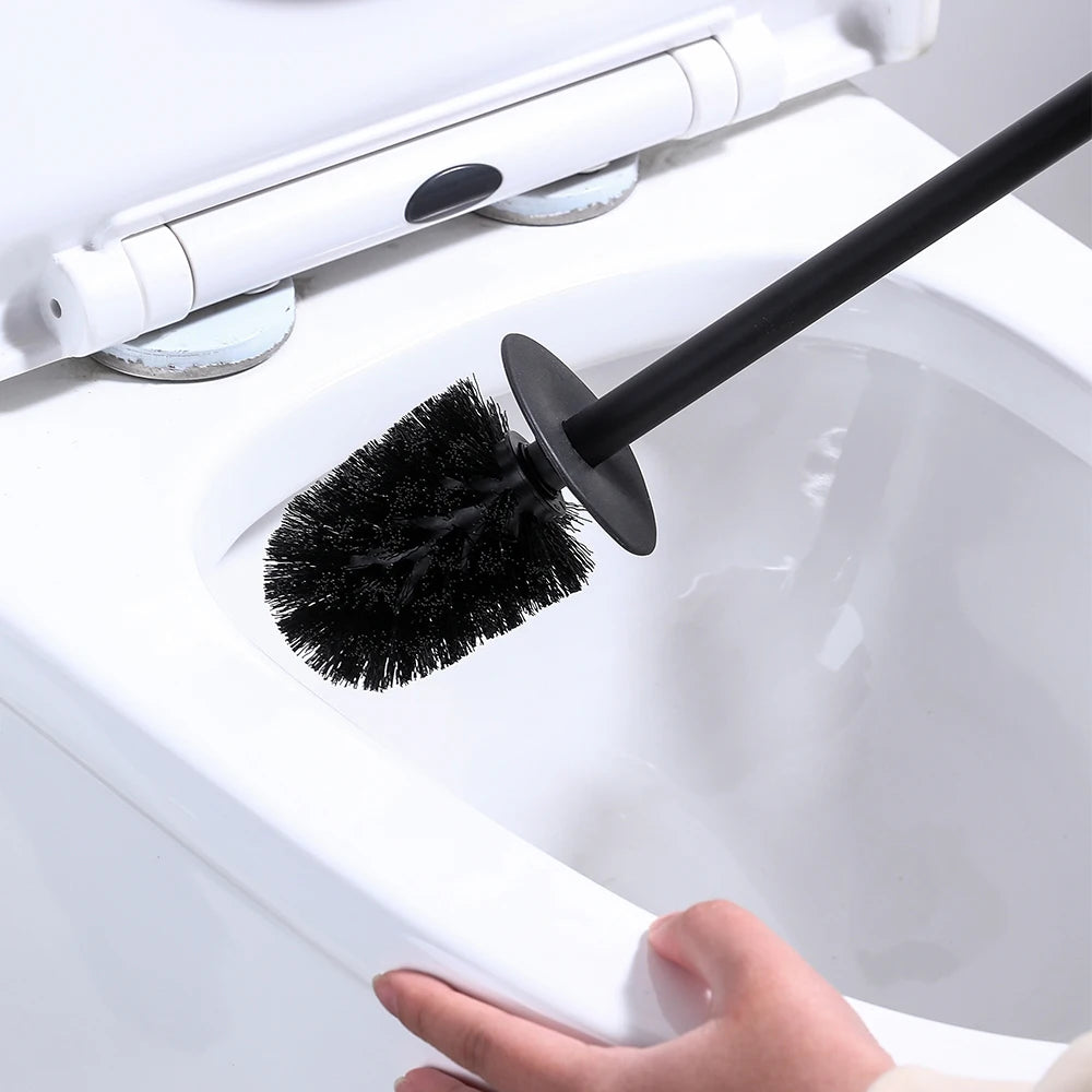 Toilet Bowl Brush Holder Set for Deep Cleaning - Smarsty