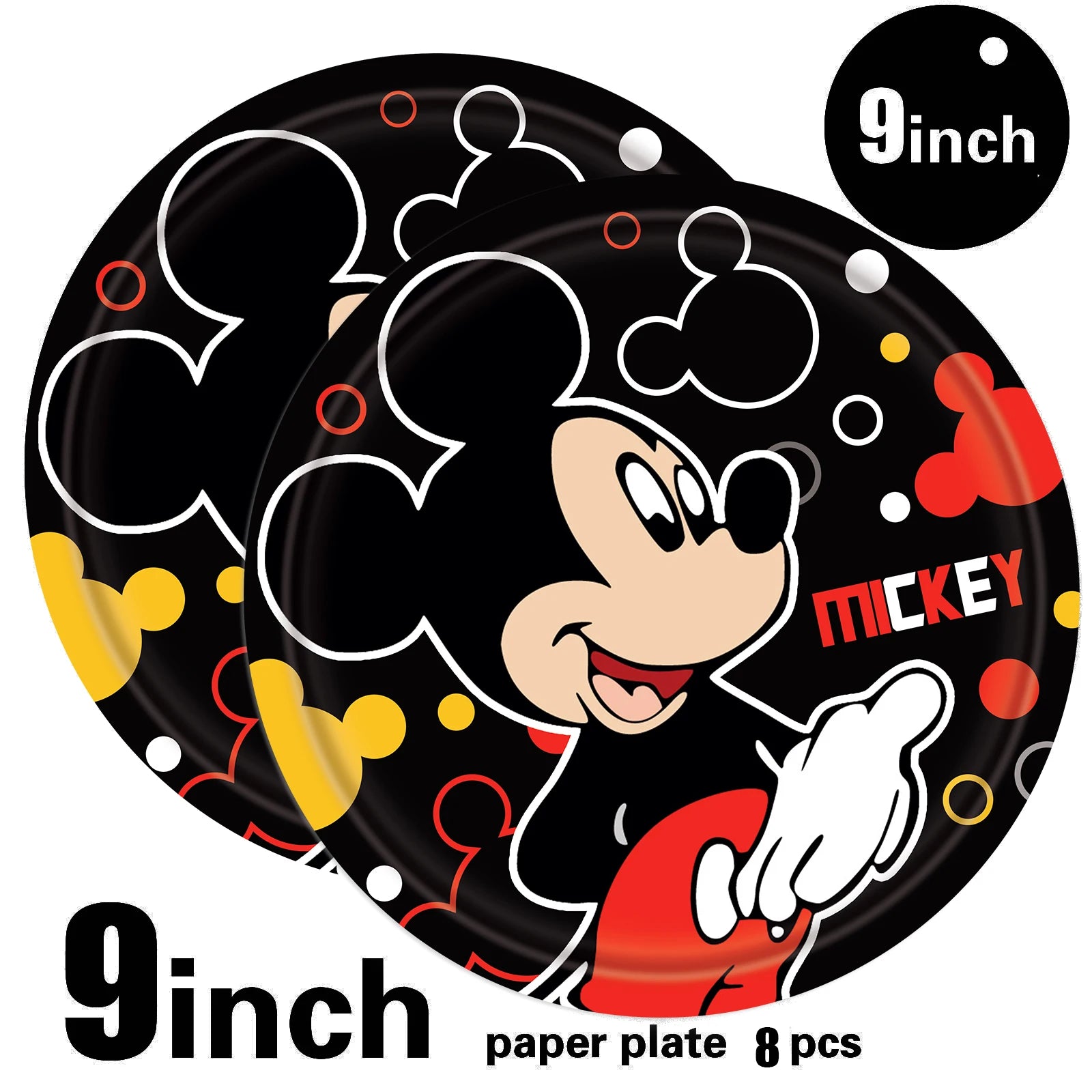 Disney Mickey Mouse Party Supplies Set for Kids Birthdays - Smarsty