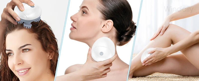 Electric Scalp Massager for Deep Tissue Relaxation - Smarsty