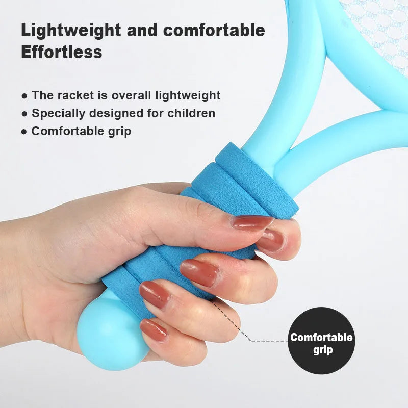 Racket Tennis for Children Outdoor Sports Badminton Racket Kindergarten Toy Set for 3-12years Old Badminton Sets by Smarsty