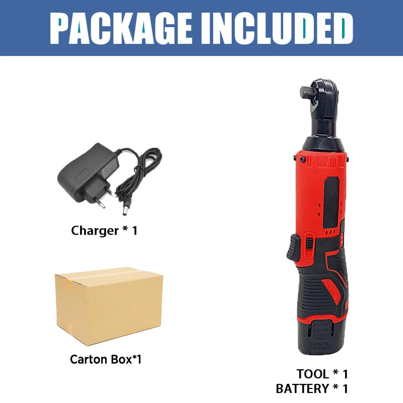 Cordless Electric Impact Wrench with 350N.m Torque - Smarsty