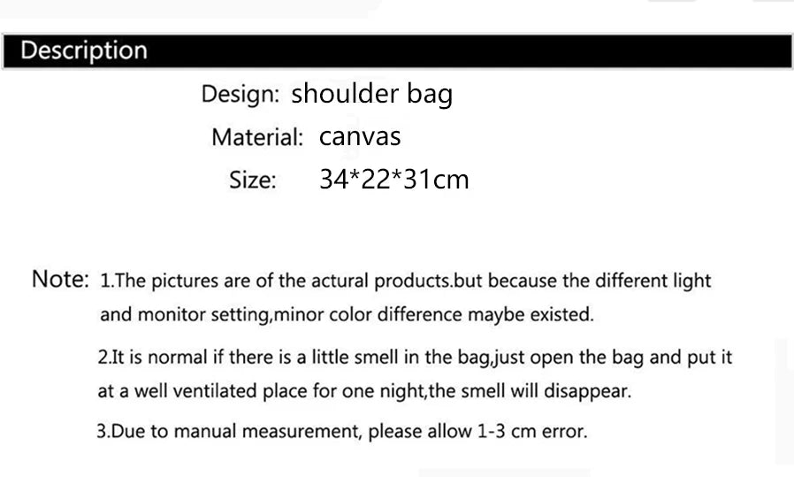 Large Capacity Canvas Shopper Tote Reusable For Women - Smarsty