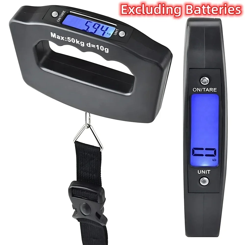 Digital Luggage Scale with Backlit Display for Travel - Smarsty