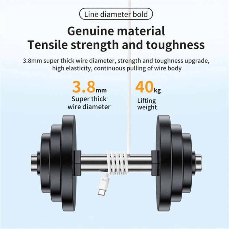 120W Super Fast Charging USB C Cable for Phones - Smarsty