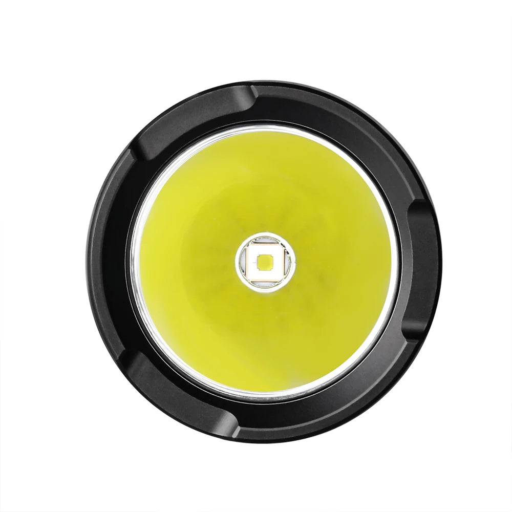 Trustfire T40R Tactical Rechargeable lamp 1800Lumen 550Meter Beam Range Led Flashlight with Usb Charging Self-defense IP68 Torch by Smarsty