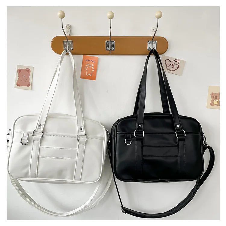 Japanese Style JK Bag Women PU Leather Crossbody Bag - Smarsty