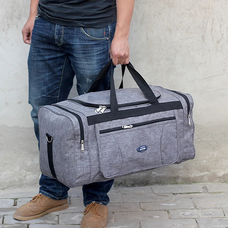 Oxford Waterproof Travel Bag For Men Large Capacity Duffle - Smarsty