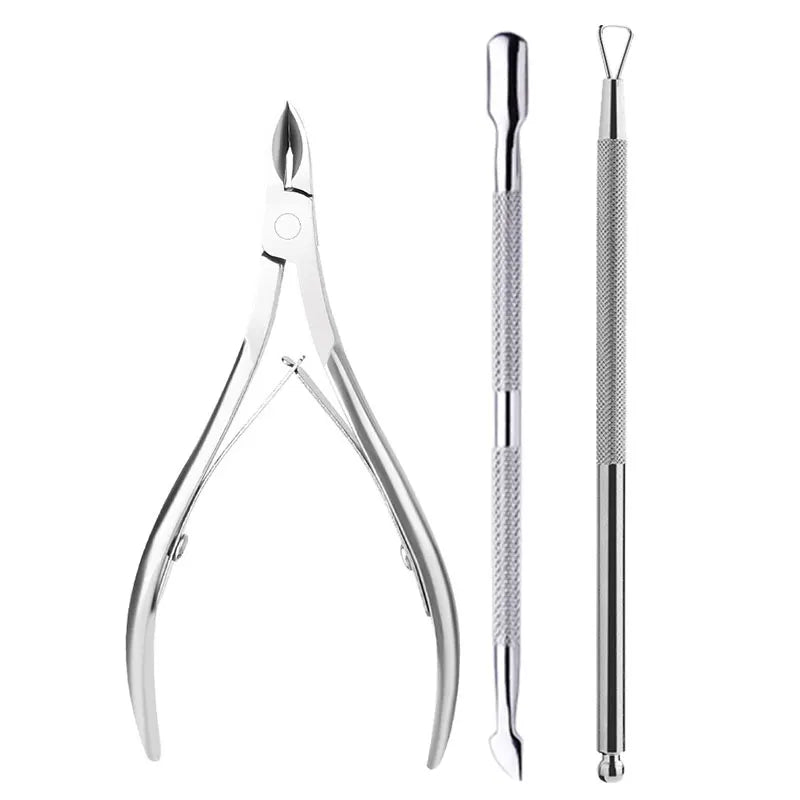 Complete Nail Art Kit with Files Buffers and Scissors - Smarsty