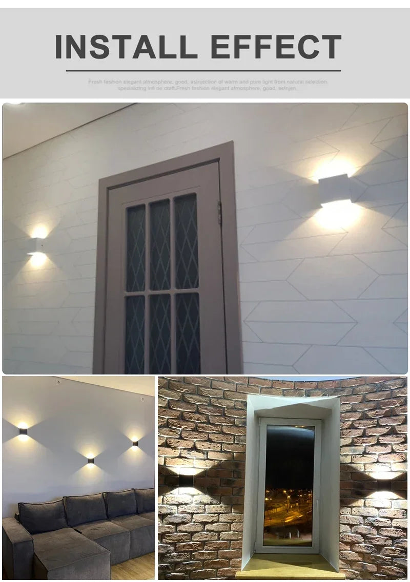 LED Wall Mounted Touch Control Dimming Lamps - Smarsty
