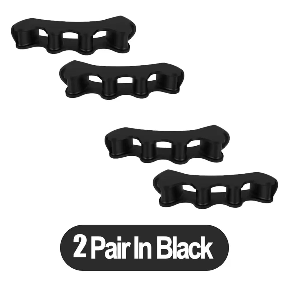 Silicone Toe Separators for Bunion Correction and Foot Comfort - Smarsty