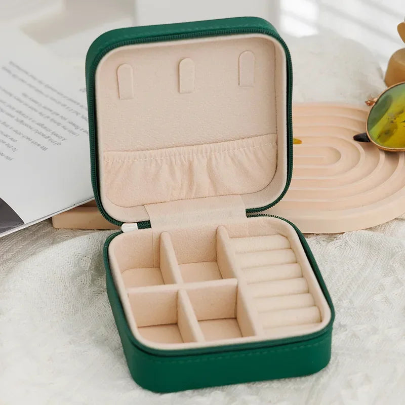 Portable Jewelry Organizer Case for Travel Storage - Smarsty