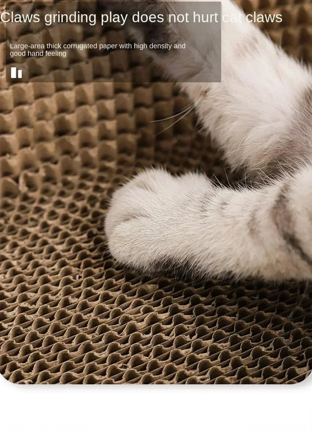 Cat Scratching Board with Durable Corrugated Paper - Smarsty