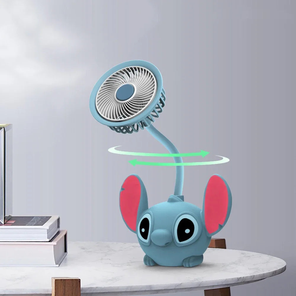 LED Lilo and Stitch Desk Lamp with Pencil Sharpener - Smarsty