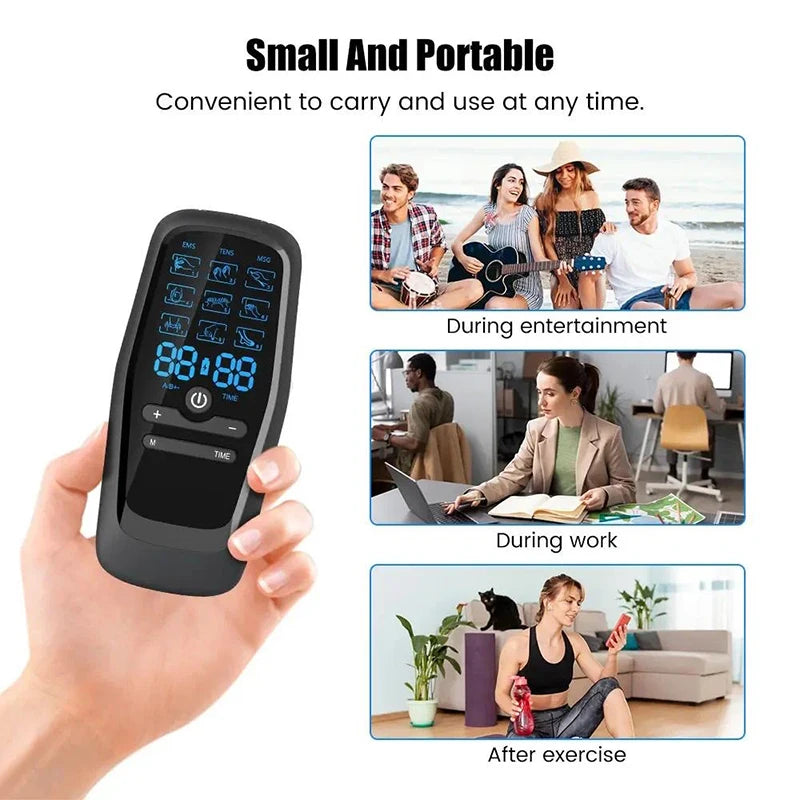 Electric Muscle Stimulator for Pain Relief and Slimming - Smarsty