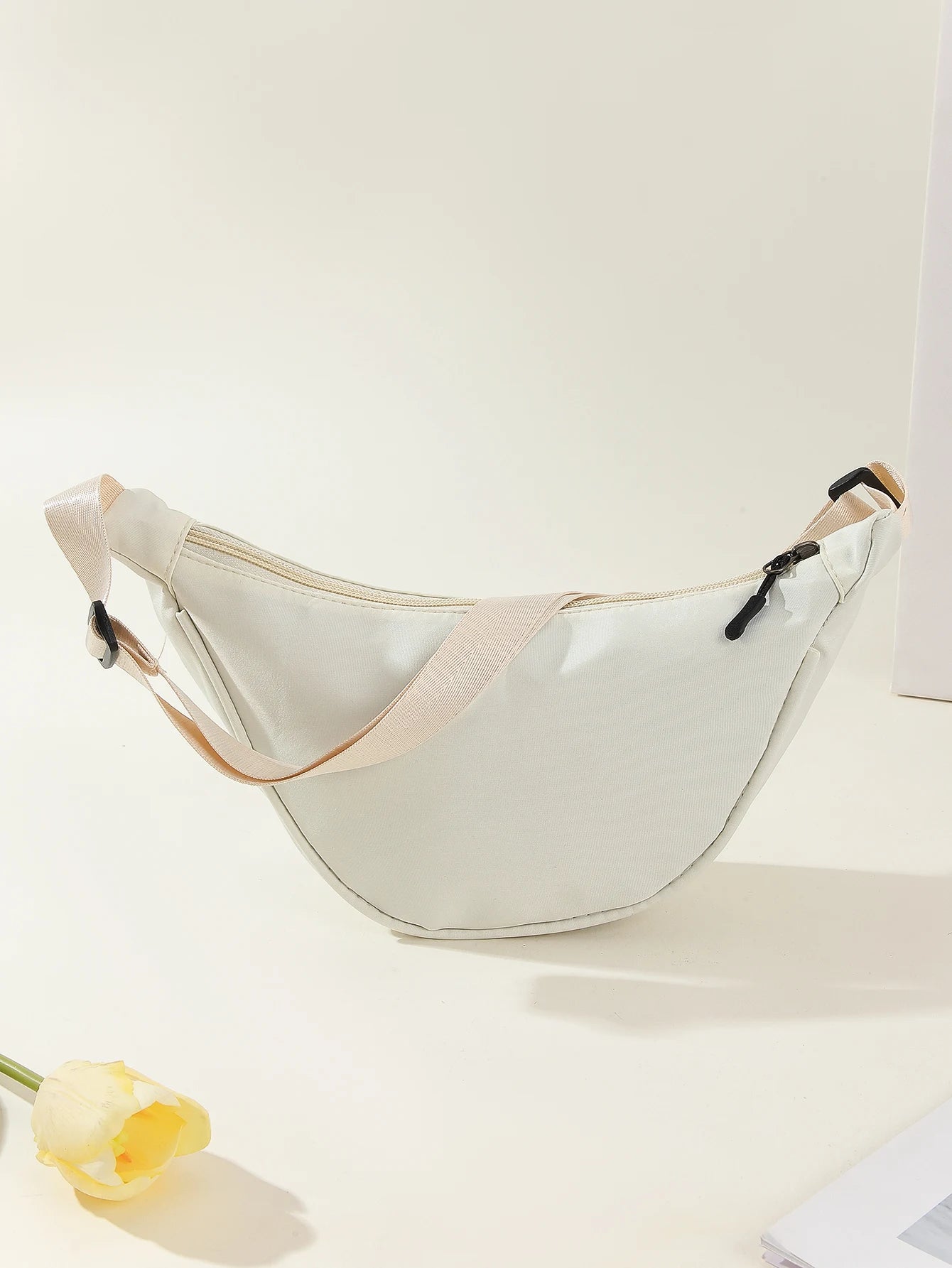Soft Nylon Crossbody Bag For Women With Laptop Compartment - Smarsty