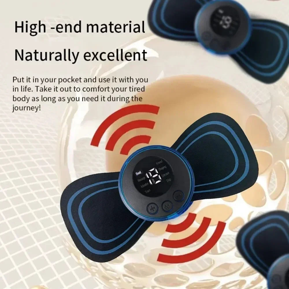 Rechargeable Neck Massager with Customizable Modes for Pain Relief - Smarsty