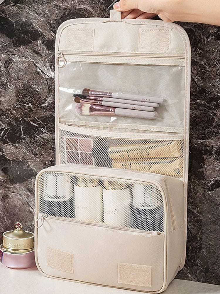 Multifunctional Travel Makeup Bag with Large Capacity - Smarsty