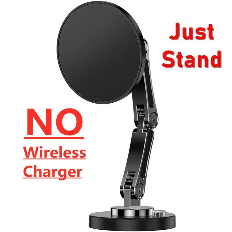 Magnetic Car Wireless Charger Mount With Fast 15W Charging - Smarsty