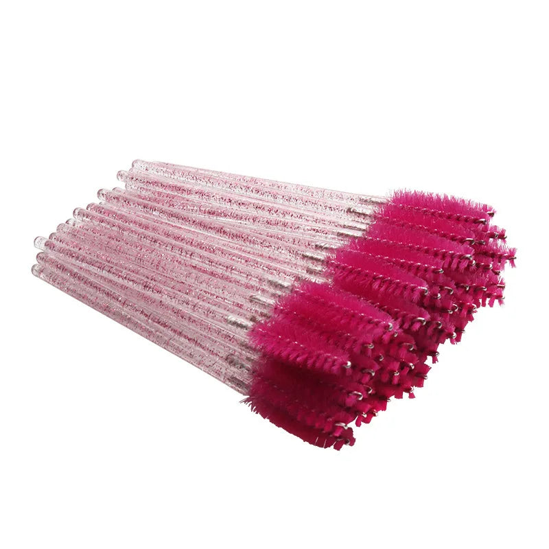 100 Pcs Disposable Eyelash Brushes for Easy Makeup Application - Smarsty