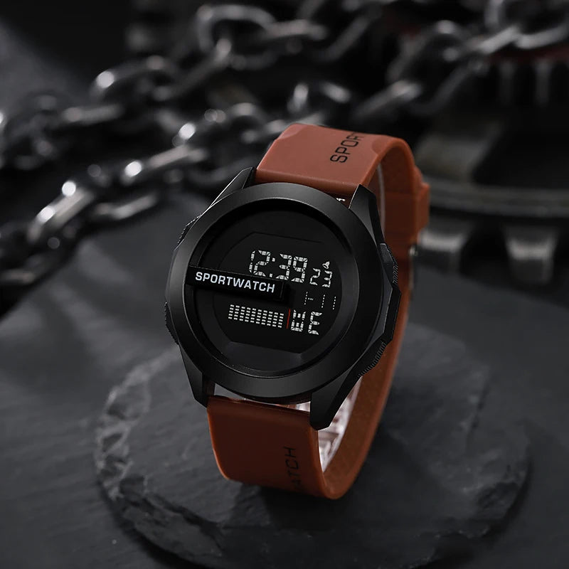 Luxury Digital Sport Watch for Men Waterproof Luminous - Smarsty