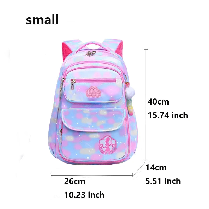 Pink Kids Backpack Waterproof Kawaii School Bag For Girls - Smarsty