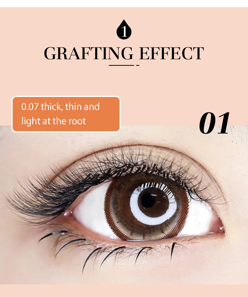 DeceMars 6D-W Shaped Eyelash Extensions for Natural Look - Smarsty