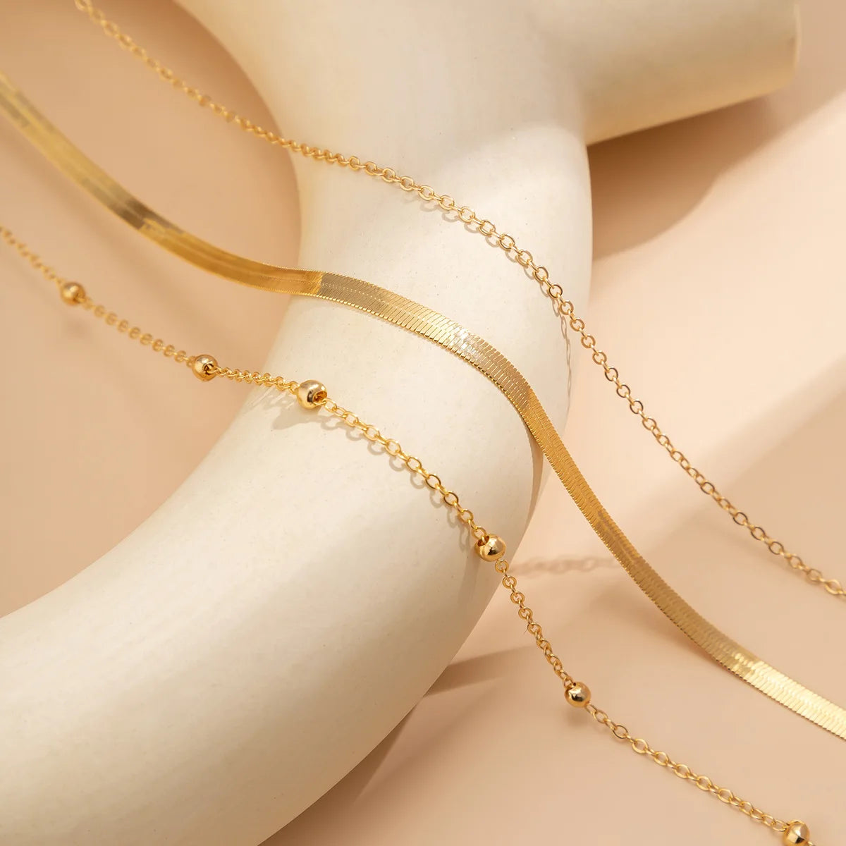 Minimalist Double Layer Metal Belly Chain for Summer - Smarsty