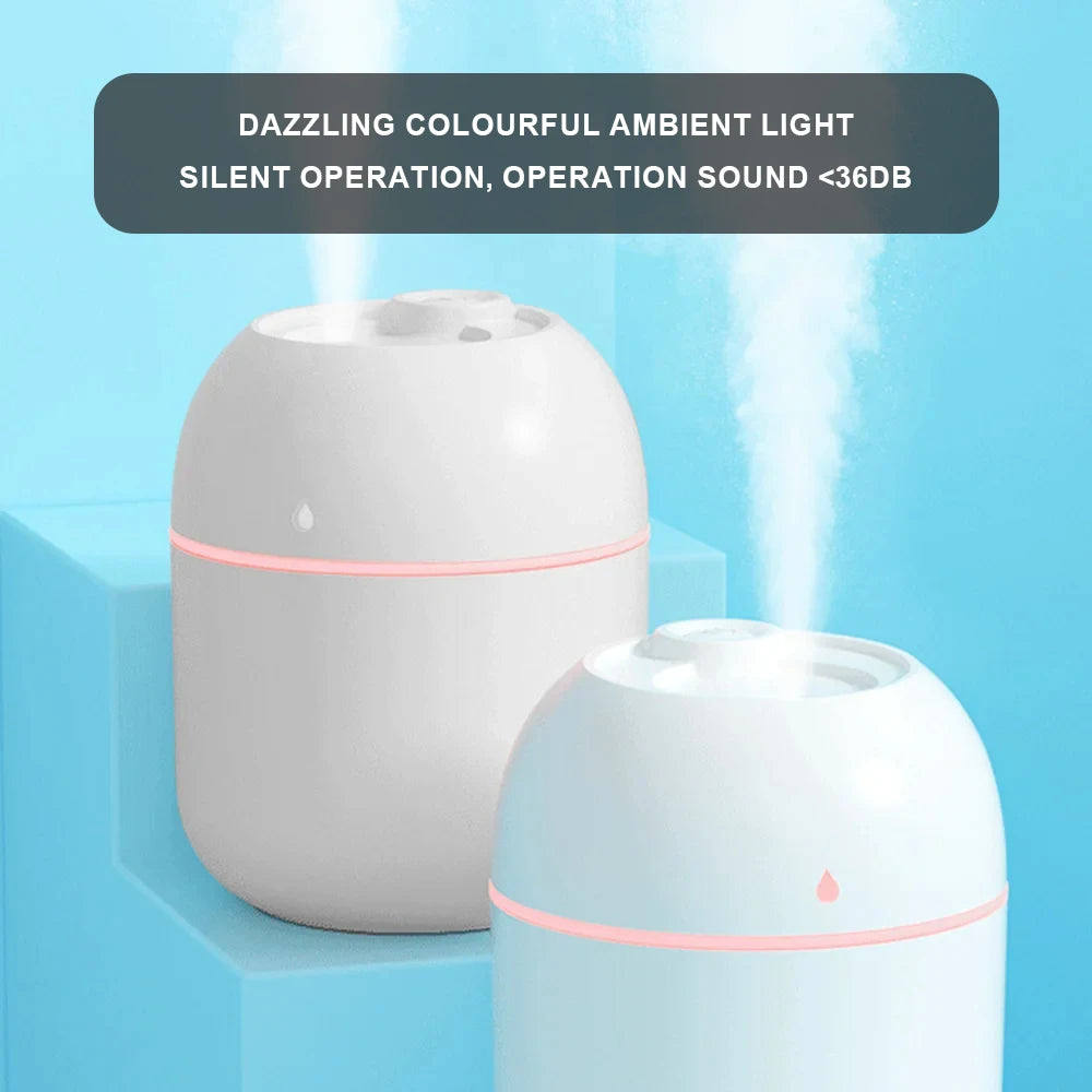 Mini Portable USB Humidifier for Quiet Indoor Comfort - Smarsty