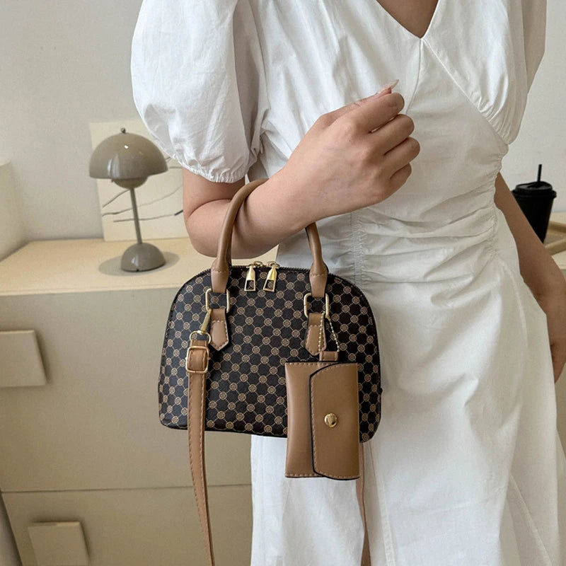 Lux Plaid Crossbody Bag For Women With Compact Mini Purse - Smarsty