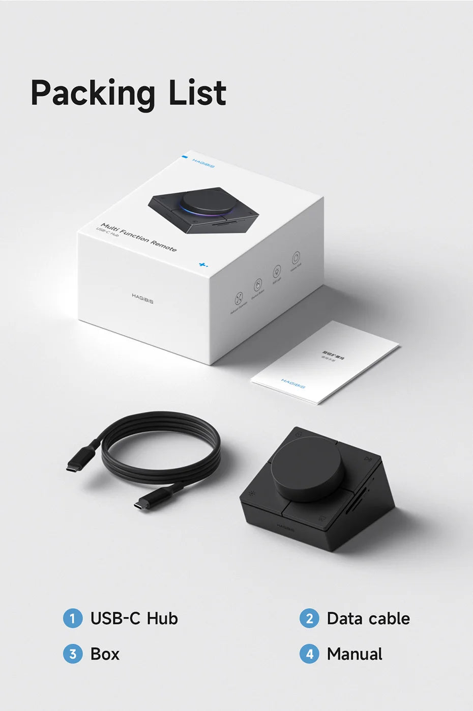 USB C Hub Docking Station Shortcut Buttons Volume Control