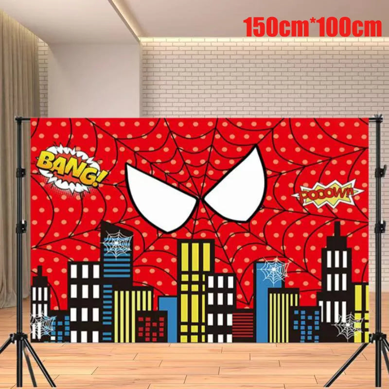 Disney Spiderman Birthday Party Supplies Set - Smarsty