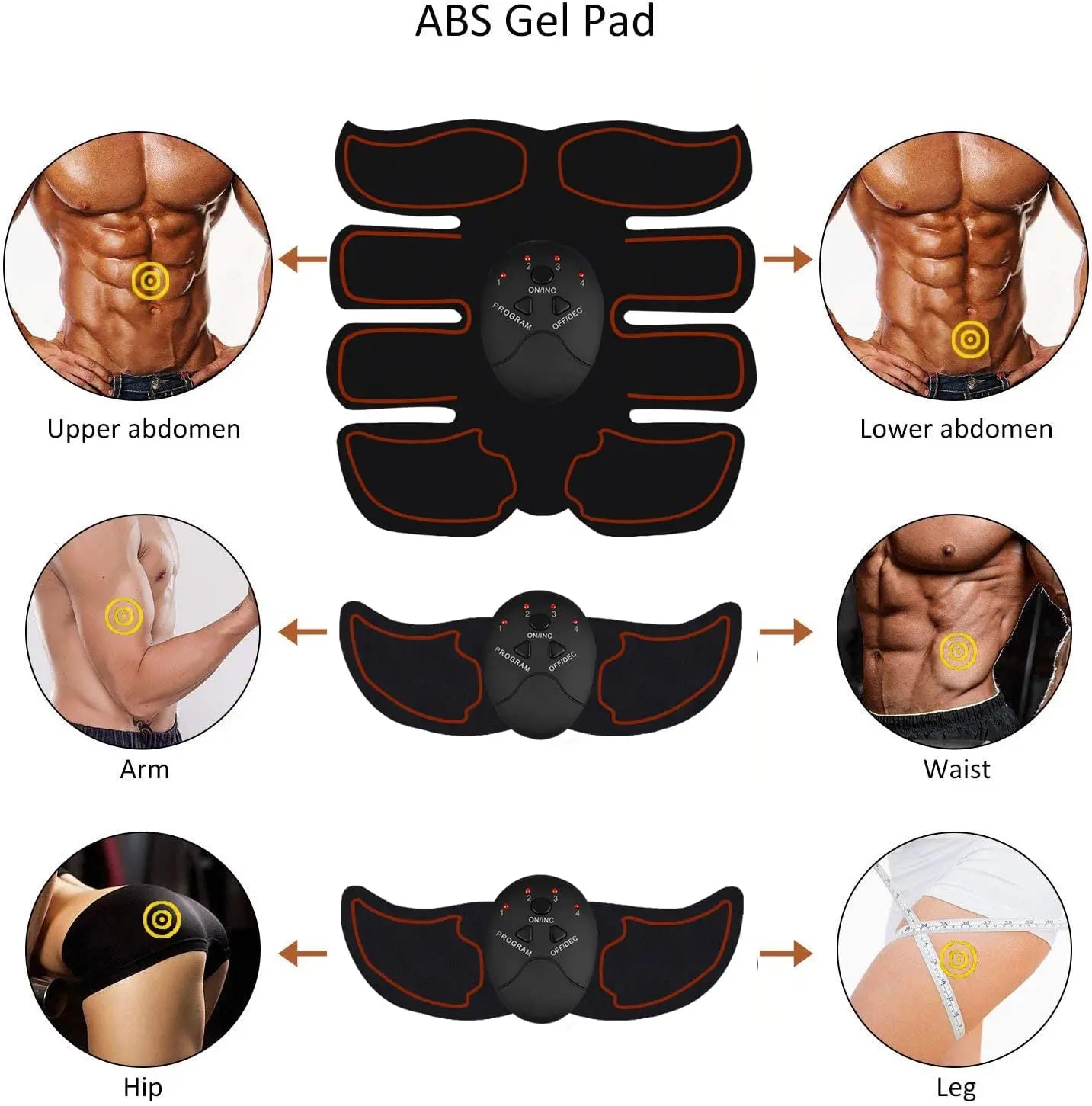 Wireless Electric Body Shaping Massager for Fitness - Smarsty