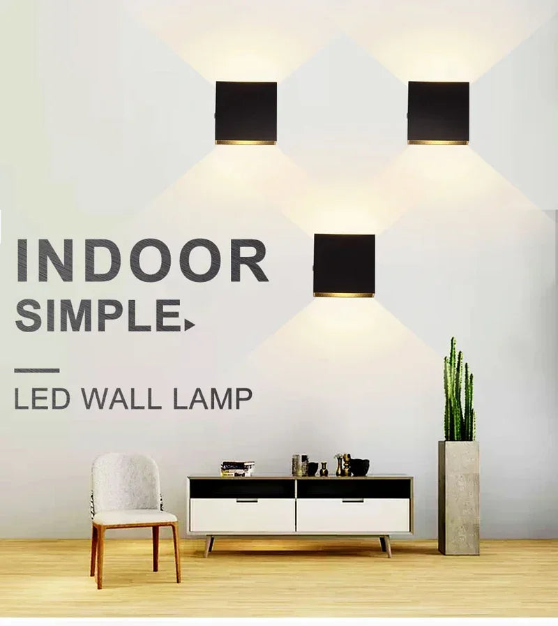 LED Wall Mounted Touch Control Dimming Lamps - Smarsty