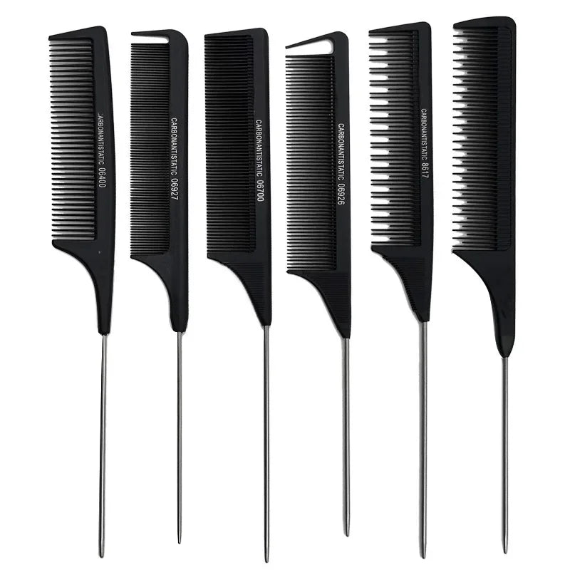Professional Stainless Steel Hair Tail Comb for Salon Styling - Smarsty