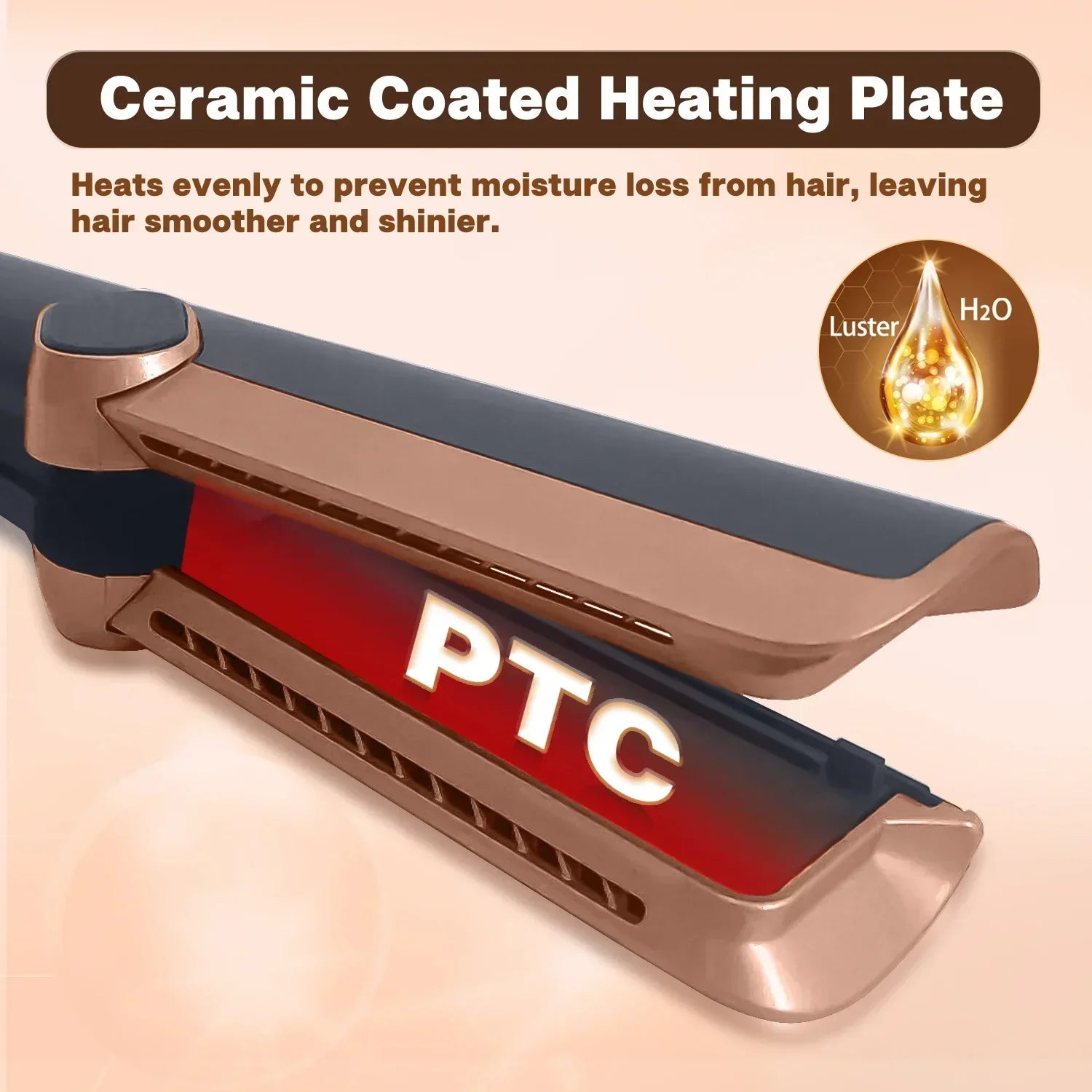 2in1 Professional Hair Straightener and Dryer with Anion Technology - Smarsty