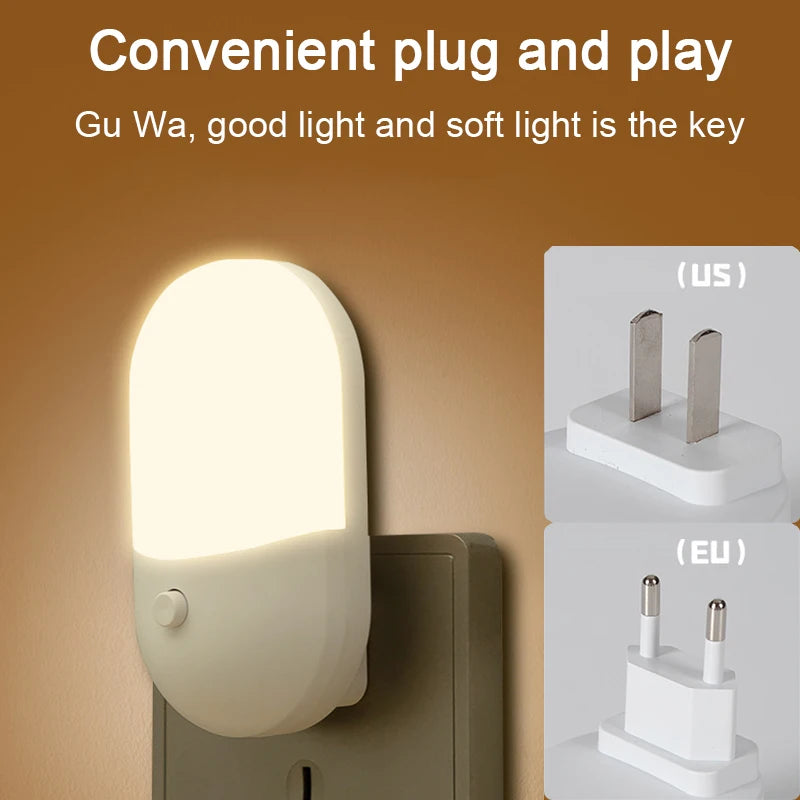 LED Bedside Lamp Mini Night Light for Kids - Smarsty