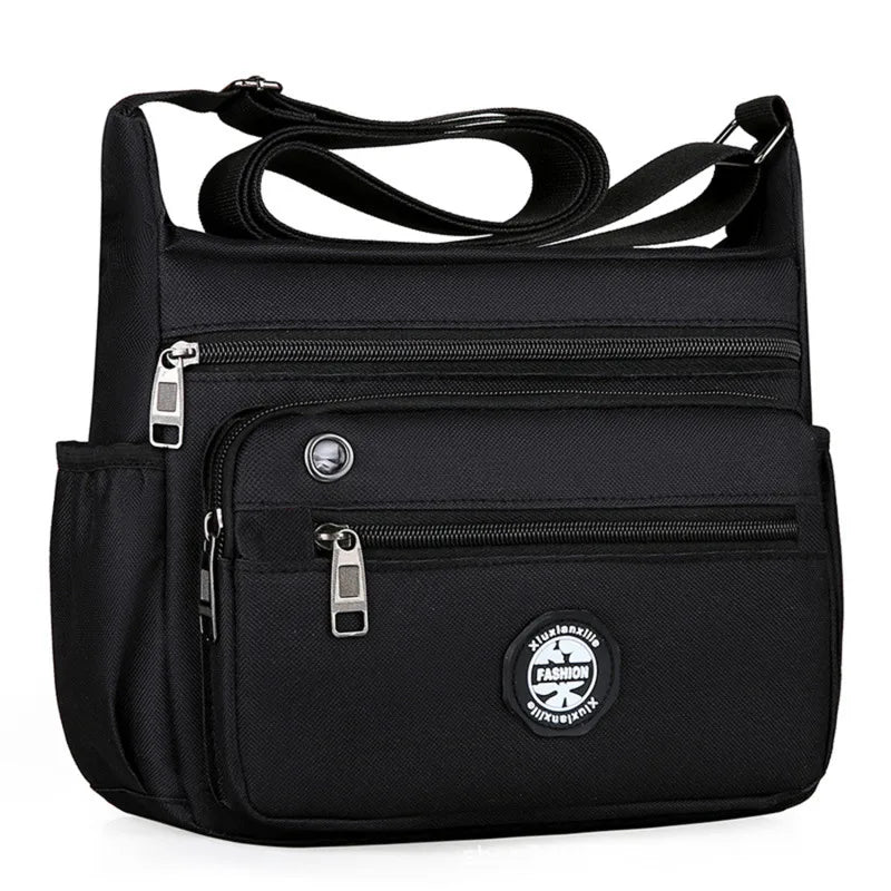 Mens Messenger Bag Crossbody Satchel Waterproof Oxford - Smarsty