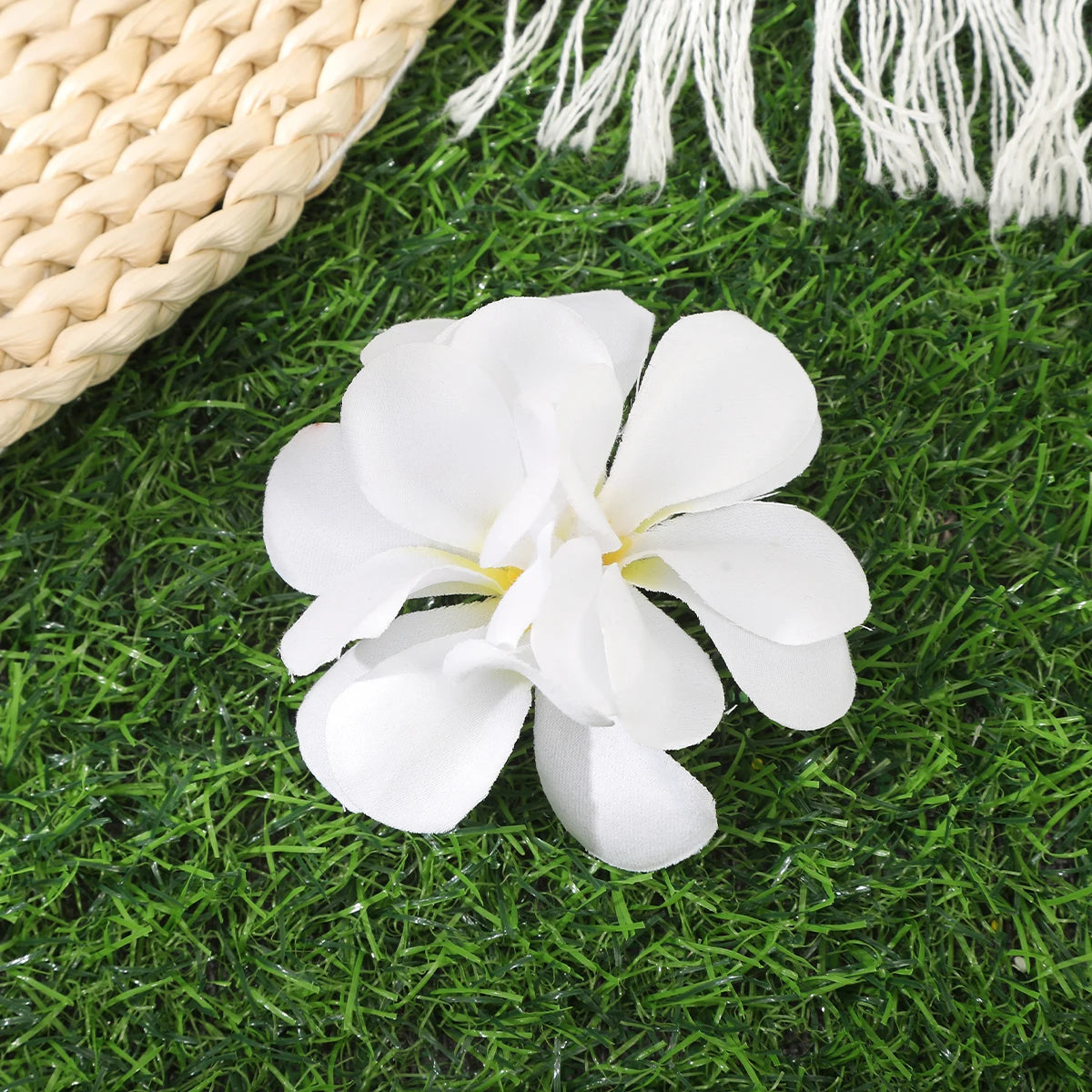Bohemian Orchid Flower Hair Clips for Weddings - Smarsty