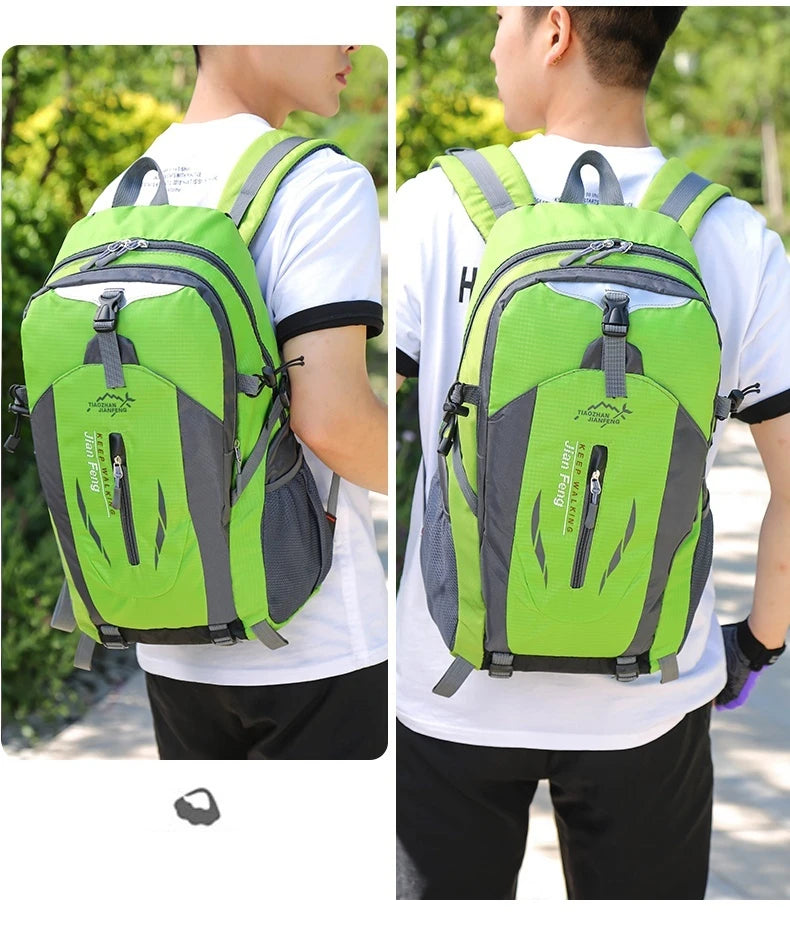 Outdoor Travel Backpack Big Capacity Fashion Travel Backpacks Men Climbing Travel Backpack Classic Sport Travel Backpacks - Smarsty