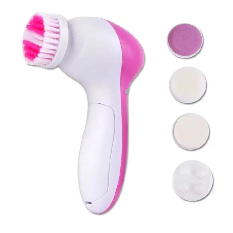 5 in 1 Electric Facial Cleaner with Vibration Massage - Smarsty