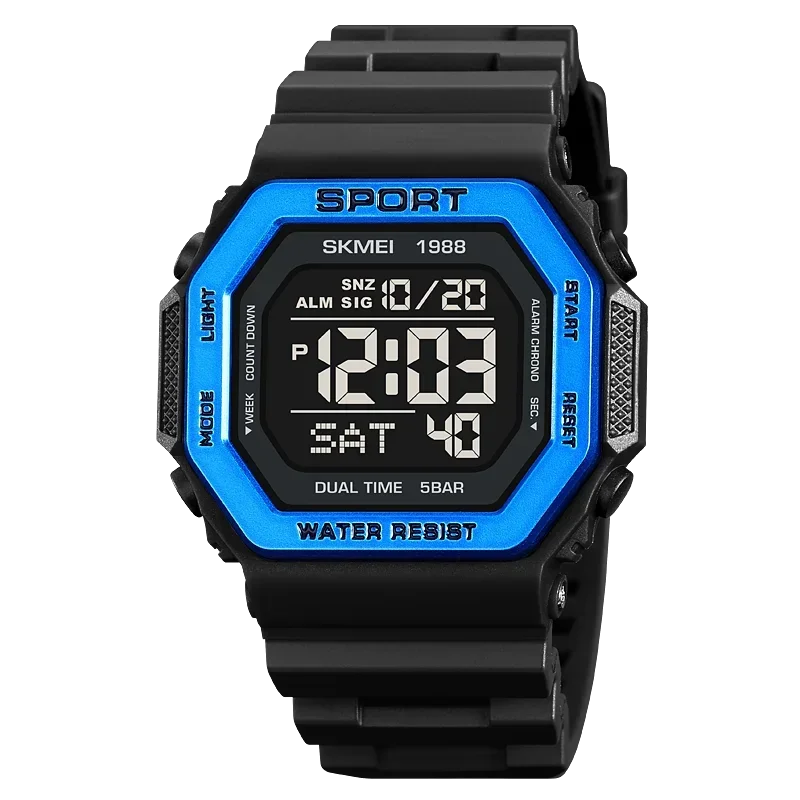 Skmei 1988 Waterproof Digital Sport Watch for Men - Smarsty